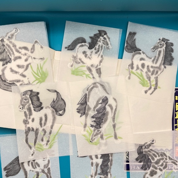 Vintage Chinese Paper-Cut Handicraft Folders Lot of 6 Folk Art Sets Jiǎnzhǐ - Picture 3 of 16